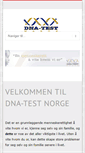 Mobile Screenshot of dnatest.no